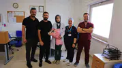 Kahramanmaraş'ta Kendisini İki Kez Hayata Döndüren Doktoruna Çiçekle Teşekkür Etti