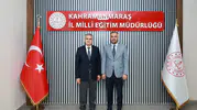 Başkan Toptaş'tan İl Milli Eğitim Müdürü Akpınar’a Ziyaret