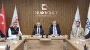 Ünlüer ve Görgel’den Emlak Konut Yönetim Ofisi’ne Ziyaret