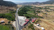 Göksun’da 2 Kilometrelik Yol Baştan Sona Yenileniyor