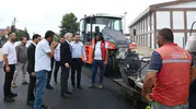 Afşin’de 2 Kilometrelik Yol Baştan Sona Yenileniyor