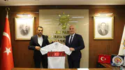 Fatih Dağ ve Yönetiminden Burak Gül’e Ziyaret