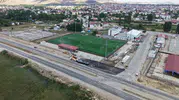 Göksun’da Spor Tesislerinin Yolları Yenileniyor