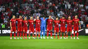 Türkiye-Fransa maçında ilk yarıda gol sesi çıkmadı