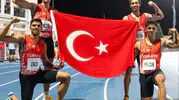Milliler 4x400 Metrede Akdeniz Şampiyonu