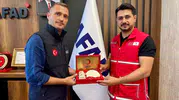 Kızılay’dan AFAD İl Müdürü Erdal Kan’a Hayırlı Olsun Ziyareti