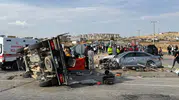 Afşin-Elbistan yolunda kaza: 1 can kaybı, 8 yaralı