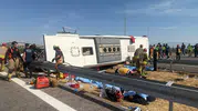 Manisa’da otobüs kazası: 11 can kaybı, 27 yaralı