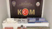 Kocaeli’de Araçta 1.410 Paket Kaçak Sigara Ele Geçirildi