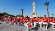 Cumhuriyet coşkusu bando gösterileriyle meydanlara taşındı