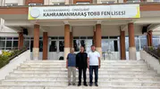 Kahramanmaraş’ta güçlendirmesi tamamlanan TOBB Fen Lisesi eğitime hazır
