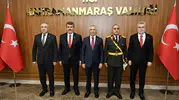 Kahramanmaraş'ta 29 Ekim Cumhuriyet Bayramı tebrik töreni düzenlendi!