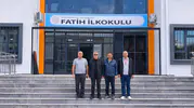 İl Milli Eğitim Müdürü Akpınar’dan Fatih İlkokulunun Yeni Binasına İnceleme