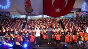 Kahramanmaraş'ta 1300 öğrencili dev konser