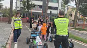 Kahramanmaraş’ta Miniklere Trafik Eğitimi
