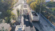 Elbistan’da rezerv alan yolunda asfaltlama başladı