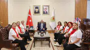 Vali Ünlüer, Bursa Nilüfer Kadın Korosu Heyetini Ağırladı