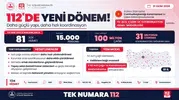 112 Acil Çağrı’da 81 ilde yeni yapılanmaya geçildi