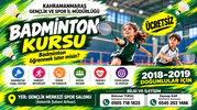 Kahramanmaraş’ta Çocuklara Ücretsiz Badminton Kursu Başladı
