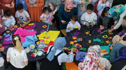 Kahramanmaraş Kalesi'nde çocuklar için renkli etkinlikler gerçekleştirildi