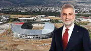 Kahramanmaraş'ta 17 bin 500 kişilik stadyum inşaatı hızla devam ediyor!