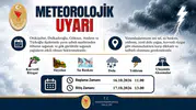 Kahramanmaraş Valiliğinden 5 ilçe için sağanak yağış uyarısı
