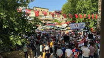 Çağlayancerit halkı Filistin için ayakta