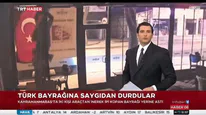 Elbistan’da Türk Bayrağına Duyarlılık Kameralara Yansıdı