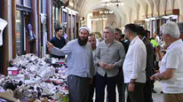 Başkan Görgel Kapalı Çarşı Esnafını Ziyaret Etti