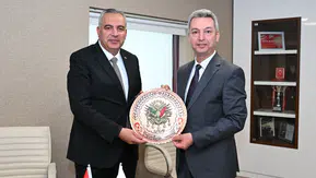 Muhtarlar Derneği'nden KSÜ Rektörü Okumuş ziyaret