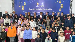 750 Yetim ve Öksüz Çocuğa İftar ve Kıyafet Dağıtımı Yapıldı