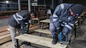 "El Emeği ile Üretilen Kent Mobilyaları, Şehre Yeni Bir Değer Kazandırıyor"