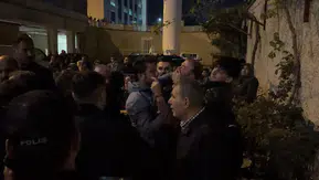 Kahramanmaraş’ta Hastane Önünde Gerilim