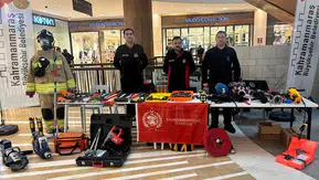 Piazza AVM’de Trafik Haftası’na Özel İtfaiye Ekipmanları Sergisi