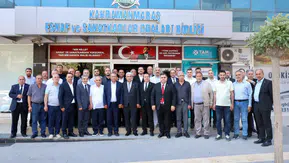 Kahramanmaraş'ta KMTSO'dan Kuybu'ya hayırlı olsun ziyareti!