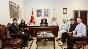 Vali Ünlüer, Cumhurbaşkanlığı Heyetini Ağırladı