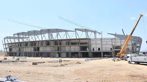Kahramanmaraş Stadyumunda Tribünler Yükseldi