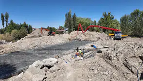 Elbistan Kırsalında Yeni Köprünün Temeli Atıldı