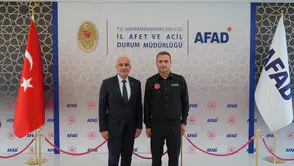 Burak Gül’den AFAD İl Müdürü Erdal Kan’a Ziyaret