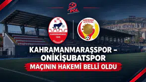 Onikişubatspor – Kahramanmaraşspor Maçına Gaziantepli Hakem
