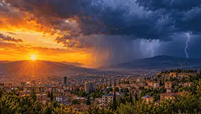 Kahramanmaraş’ta Bugün Sağanak Yağış Bekleniyor