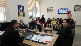 Minik Öğrencilerden Kahramanmaraş İl Milli Eğitim’e Bayram Ziyareti