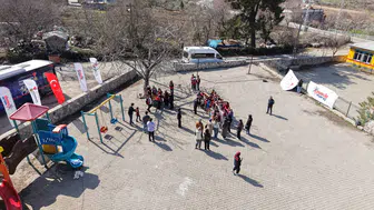 Kahramanmaraş’ta minikler için şenlik havasında etkinlik