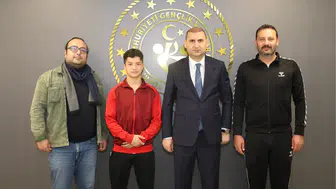 Genç güreşçi Muhammet Basir Kaba’dan altın madalya