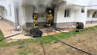 Kahramanmaraş’ta Apartmanda Yangın Paniği