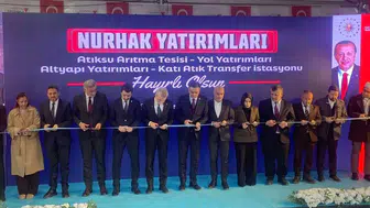 Nurhak'ta Alt ve Üstyapı Yatırımlarının Açılışı Gerçekleşti
