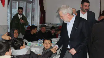 Gönül Sofrası Bu Kez Çağlayancerit’te Kuruldu