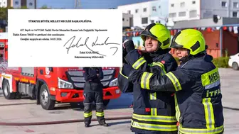 İtfaiyeciler İçin “İtfaiye Hizmetleri Sınıfı” Teklifi Meclis’e Sunuldu