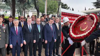 Kahramanmaraş Şeyh Adil Mezarlığı'nda Şehitler Anıldı