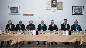 KSÜ Rektörü Mahmut Ak Afşin’de iftar programına katıldı